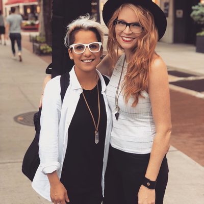 Emily Tarver and Vicci Martinez